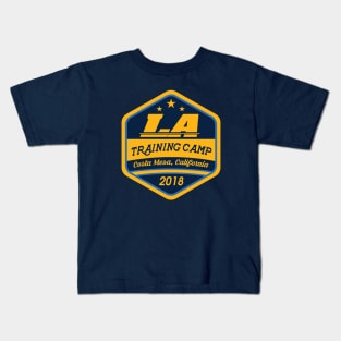 Football TRAINING CAMP Costa Mesa, California Kids T-Shirt